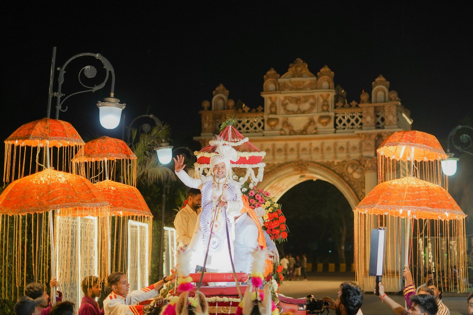 Indian wedding baraat
