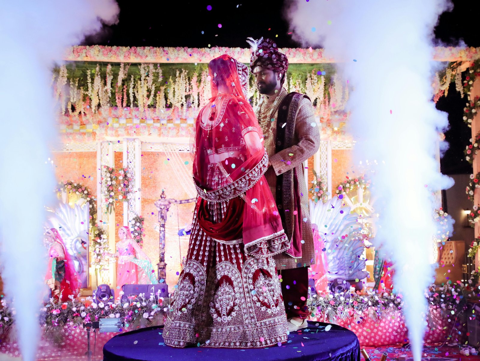 Indian wedding stage
